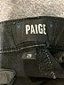 Paige Chevron-herringbone Black Jeans Size 29 waist - photo 4