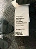 Paige Chevron-herringbone Black Jeans Size 29 waist - photo 5