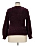 Tommy Bahama 100% Polyester Tweed Burgundy Pullover Sweater Size 14 - photo 2