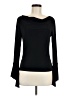 White House Black Market Black Long Sleeve Top Size M - photo 1