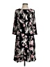 Sandra Darren Floral Black Casual Dress Size S - photo 1