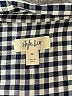 Style&Co 100% Rayon Checkered-gingham Blue Short Sleeve Blouse Size XL - photo 7