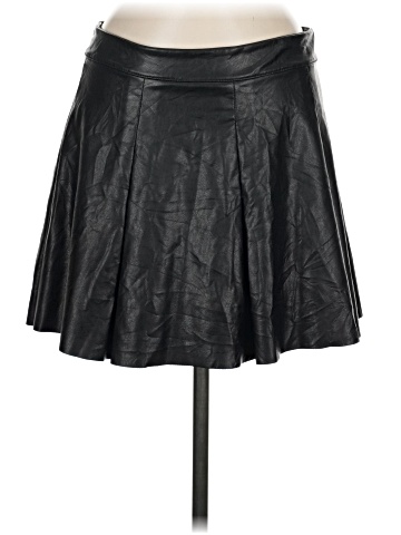 Rewash Faux Leather Skirt (view 1)