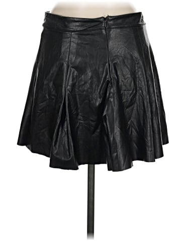 Rewash Faux Leather Skirt (view 2)