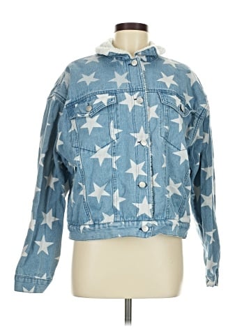 Peach Love Denim Jacket (view 1)