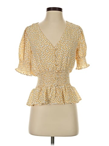 Sienna Sky Short Sleeve Blouse (view 1)