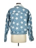 Peach Love Stars Blue Denim Jacket Size M - photo 2