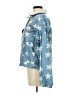 Peach Love Stars Blue Denim Jacket Size M - photo 5