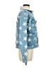 Peach Love Stars Blue Denim Jacket Size M - photo 4