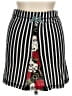 One Graphic Red Casual Skirt Size 1 - photo 2