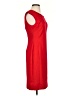 Calvin Klein Solid Red Cocktail Dress Size 4 - photo 4