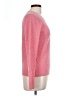 Henri Bendel 100% Cashmere Pink Cashmere Pullover Sweater Size L - photo 4