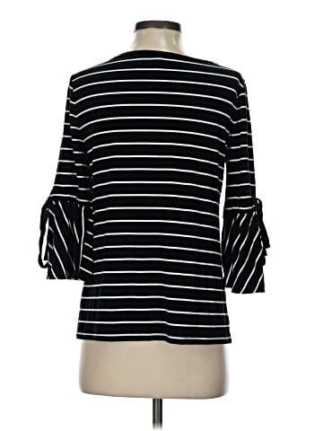 White House Black Market 3/4 Sleeve T-Shirt (view 2)