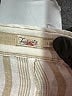 Faherty 100% Linen Stripes Ivory Linen Pants Size L - photo 7