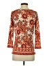MICHAEL Michael Kors Orange 3/4 Sleeve Top Size S - photo 2