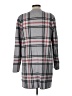 Tahari Plaid Gray Cardigan Size L - photo 2