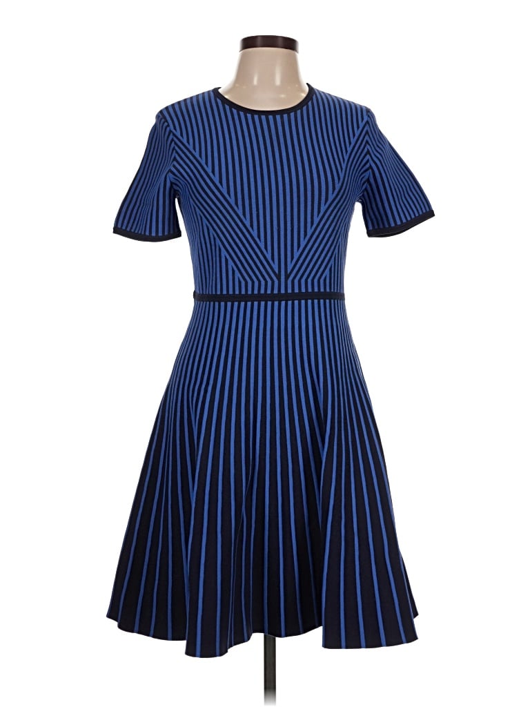 Pre-owned Shoshanna Casual Dress In Blue