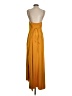 Zara Solid Yellow Casual Dress Size S - photo 2