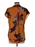 Shein Brown Short Sleeve Blouse Size S - photo 2