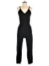 Six Fifty Solid Black Jumpsuit Size S - photo 1
