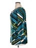 Norm Thompson Teal 3/4 Sleeve Blouse Size XL - photo 5