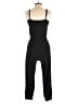 Six Fifty Solid Black Jumpsuit Size S - photo 2