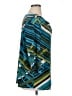 Norm Thompson Teal 3/4 Sleeve Blouse Size XL - photo 4