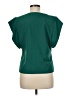 RACHEL Rachel Roy Green Short Sleeve Blouse Size M - photo 2