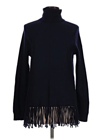 Aqua Cashmere Pullover Sweater (view 1)