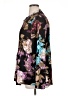 Style Studio 100% Polyester Floral Black Long Sleeve Blouse Size XL - photo 5
