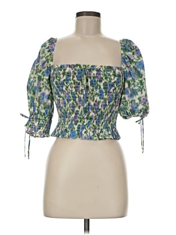 For Love & Lemons 3/4 Sleeve Blouse (view 1)