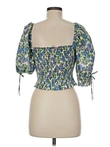 For Love & Lemons 3/4 Sleeve Blouse (view 2)