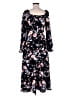 Unbranded Floral Black Casual Dress Size S - photo 2