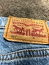 Levi's Blue Denim Shorts Size 25 waist - photo 3