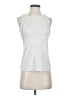 Ann Taylor LOFT Silver Sleeveless Top Size XS (petite) - photo 1