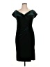 Xscape Black Cocktail Dress Size 16 - photo 1