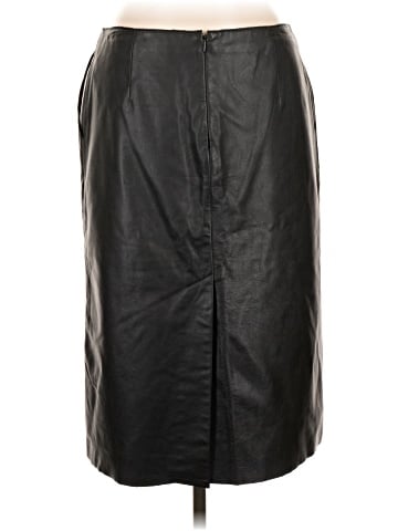 Kenneth Cole New York Leather Skirt (view 2)