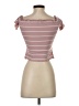 Shein Pink Short Sleeve Top Size S - photo 2