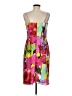 Chetta B Tropical Pink Cocktail Dress Size L (estimated) - photo 2