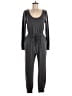 As U Wish Metallic Gray Jumpsuit Size M - photo 1