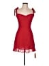 Reformation 100% Viscose Red Cocktail Dress Size 10 - photo 1