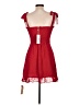 Reformation 100% Viscose Red Cocktail Dress Size 10 - photo 2