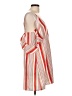 Do & Be 100% Polyester Stripes Orange Casual Dress Size L - photo 4