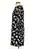 Ann Taylor 100% Polyester Floral Black Casual Dress Size 4 - photo 5