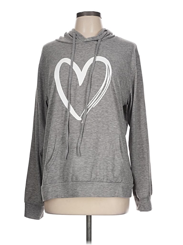 Pre-owned Assorted Brands Sweatshirt In Gray