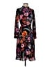 J.Crew 100% Polyester Print Black Cocktail Dress Size 00 - photo 1