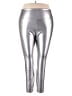 Simply Vera Vera Wang Metallic Silver Leggings Size 2X - photo 1