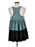 Athleta Color Block Teal Sleeveless Blouse Size M - photo 2