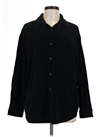 New York & Company Long Sleeve Button-Down Shirt (view 1)