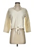 TeXTURE & THREAD Madewell 100% Cotton Ivory Cardigan Size S - photo 1